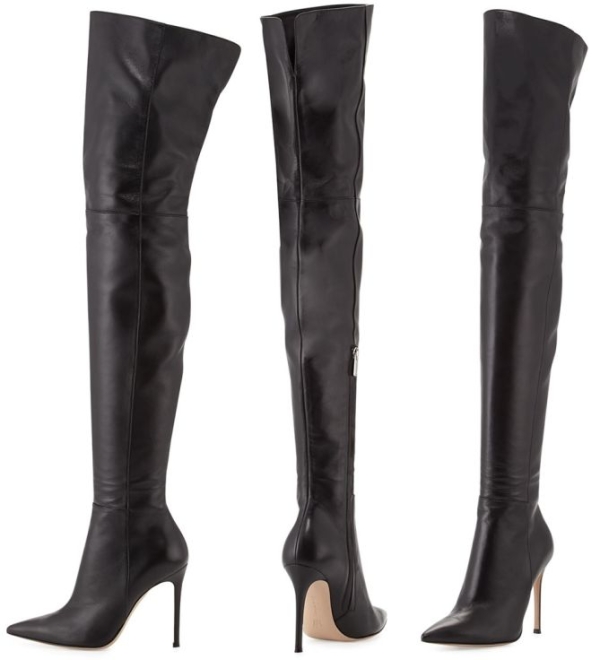 gianvito rossi lace thigh high boots