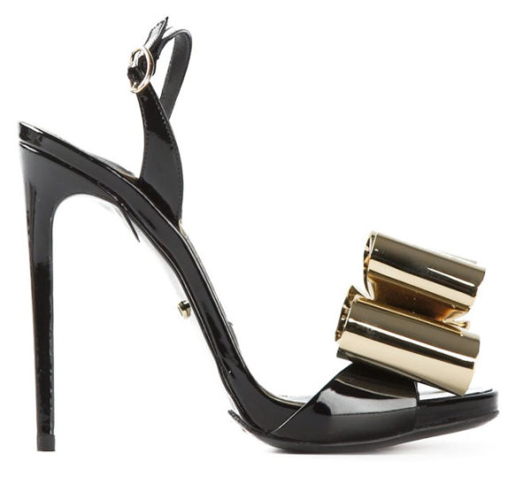 Marco Proietti Design ‘Metal Bow’ Sandals – Shoes Post