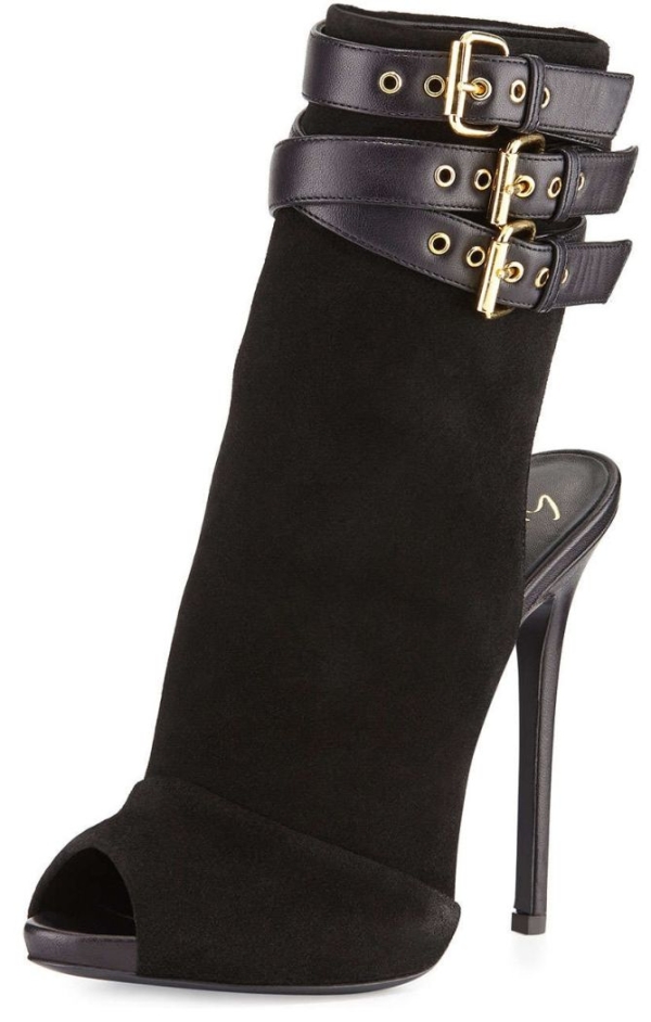 chrissy block heel bootie