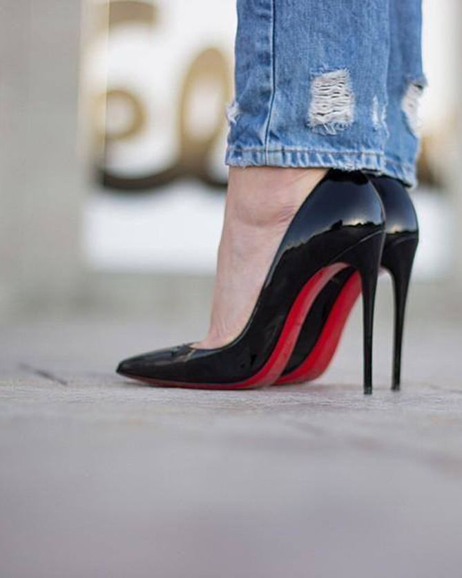 Christian Louboutin So Kate 120 mm (Black) – Shoes Post