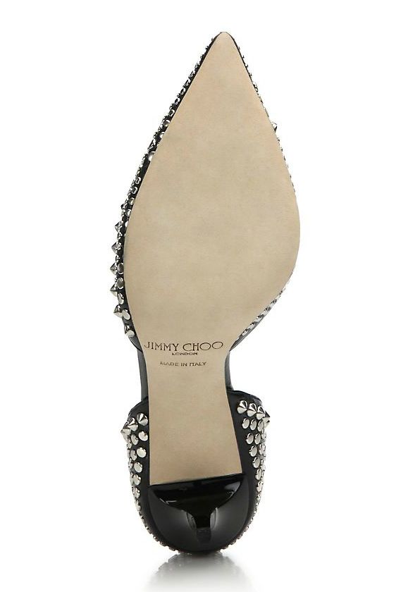 Jimmy Choo Addison Studded Leather Pumps – Shoes Post