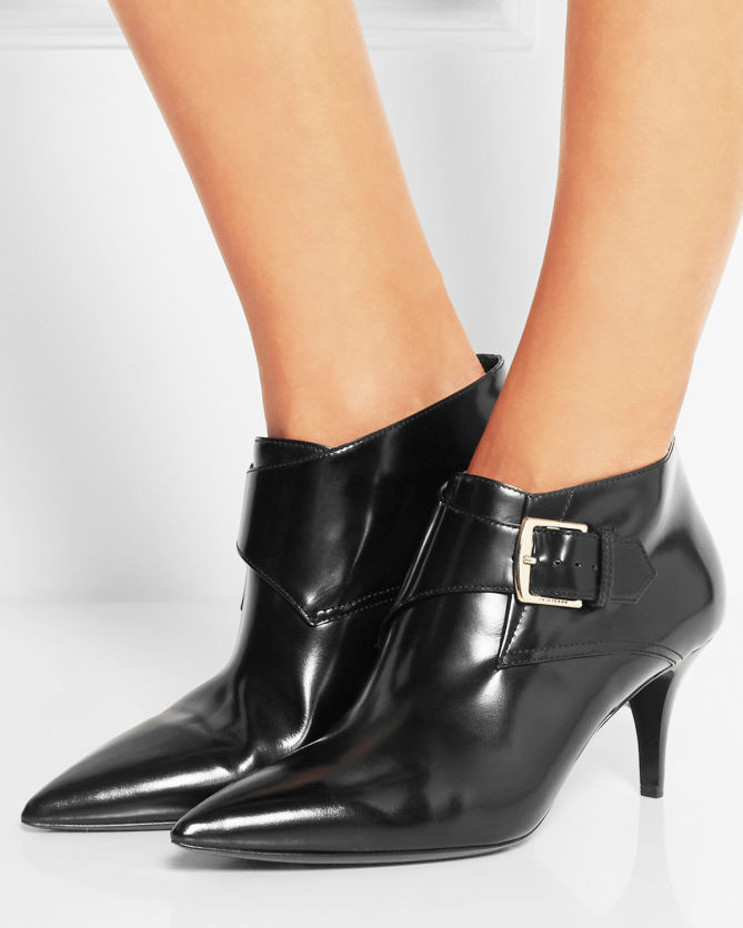 BURBERRY SHOES & ACCESSORIES Leather Ankle Boots – Shoes Post