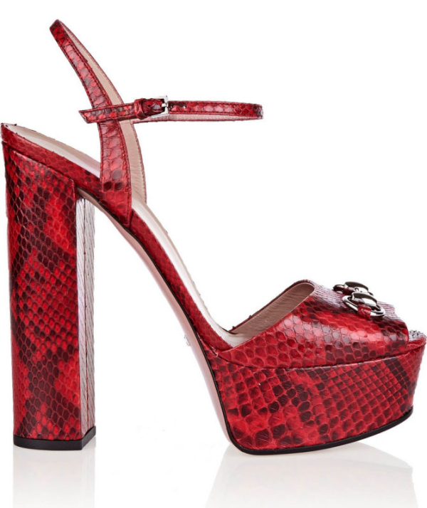 python platform sandals
