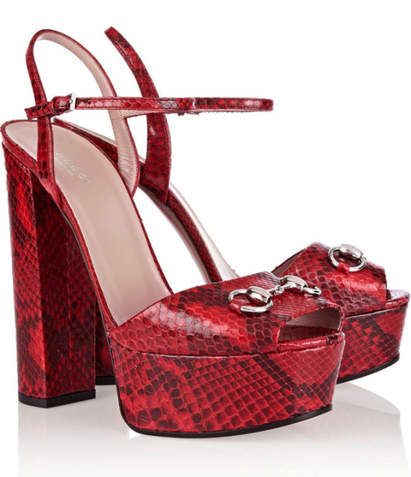 python platform sandals