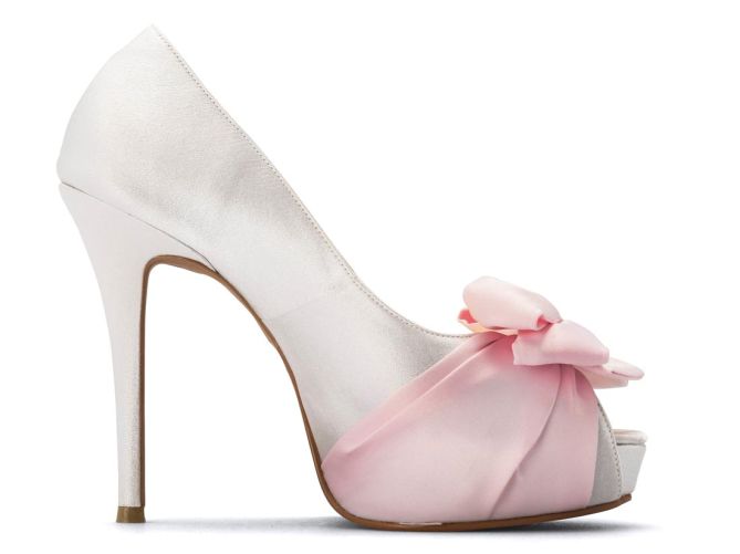 ChristyNg White Orchid Wedding Heels – Shoes Post