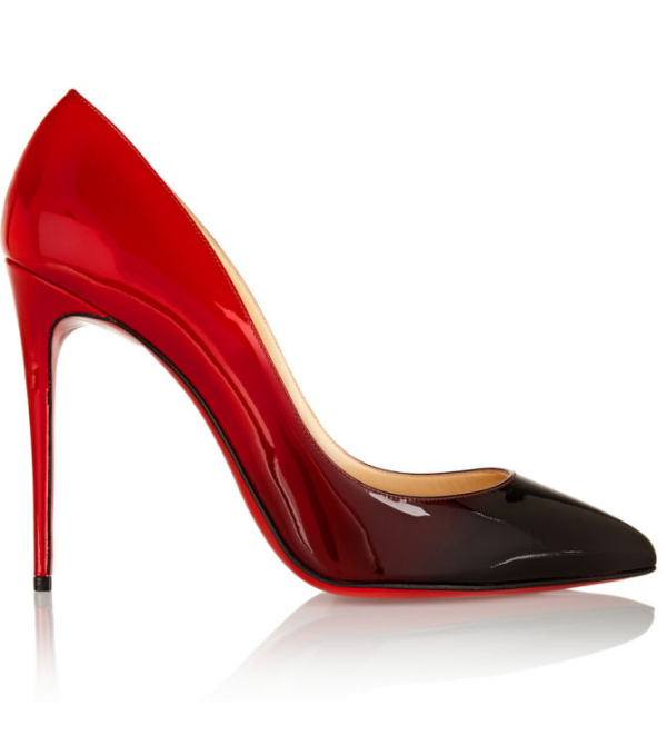 pigalle 100 leather platform pumps