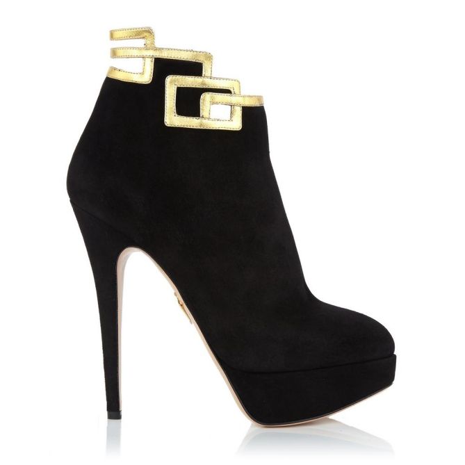Charlotte Olympia GEOMETRIC BOOTIES – Shoes Post