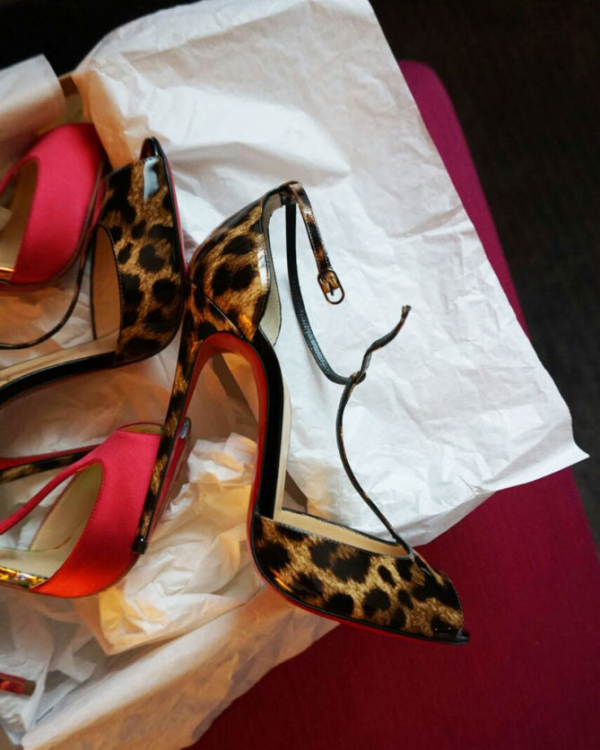 cheetah print louboutins