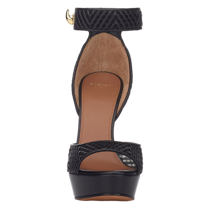 GIVENCHY Shark Tooth Ankle-Strap Platform Sandals – Shoes Post