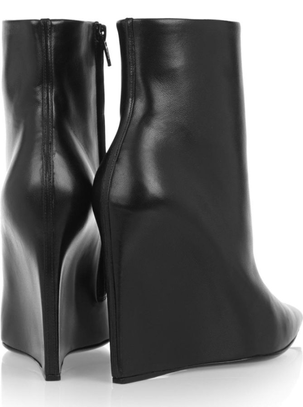 balenciaga wedge booties