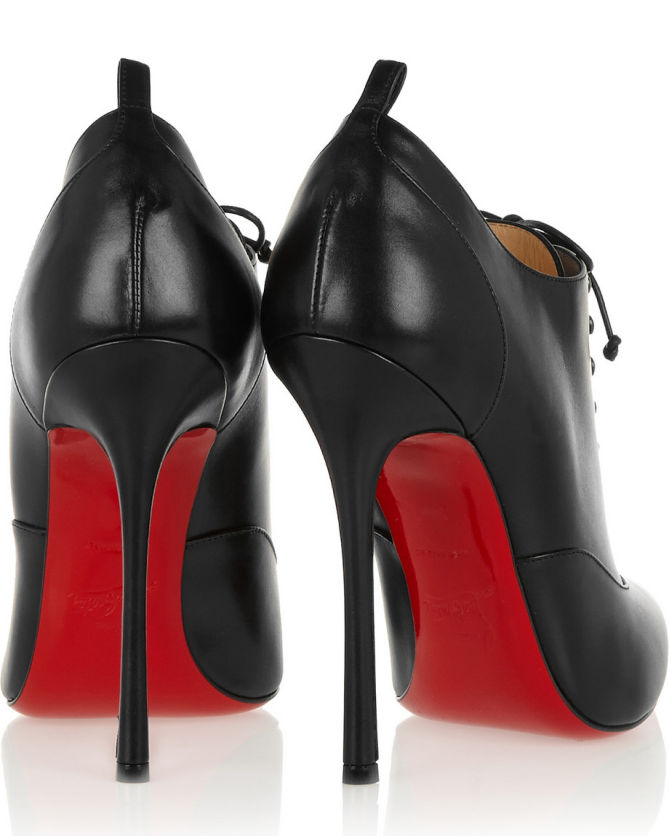 CHRISTIAN LOUBOUTIN Swiftinetta 120 Leather Ankle Boots – Shoes Post
