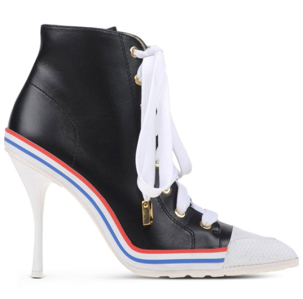 moschino high heel boots