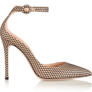 gianvito rossi fishnet mules
