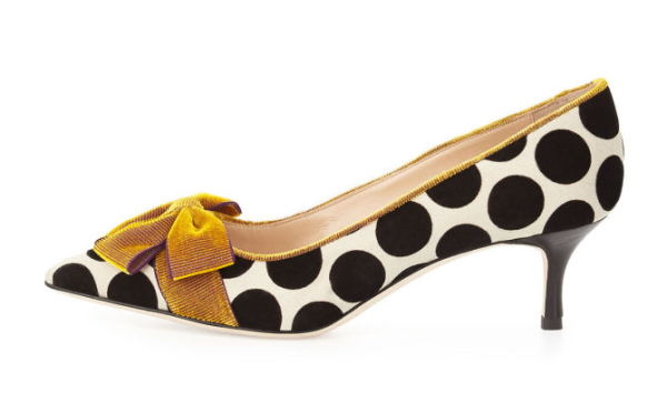 manolo blahnik polka dot shoes
