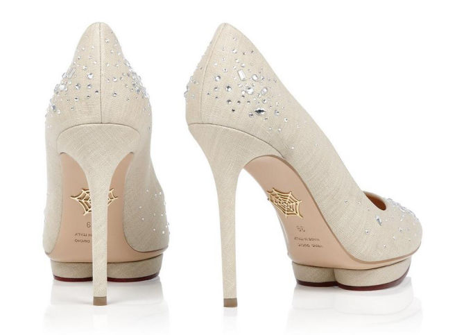 Charlotte Olympia BEJEWELLED DEBBIE – Shoes Post