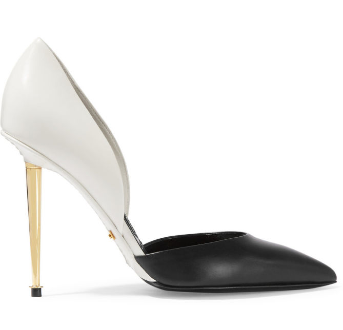 TOM FORD D’Orsay two-tone leather pumps – Shoes Post