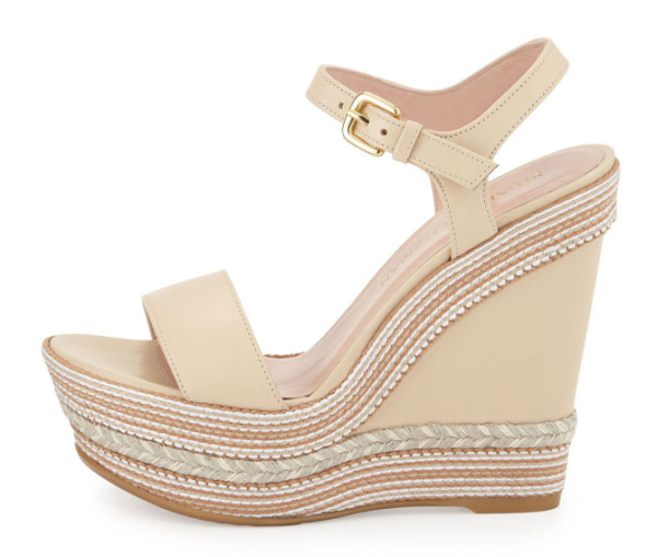 stuart weitzman sierra woven leather flat sandals
