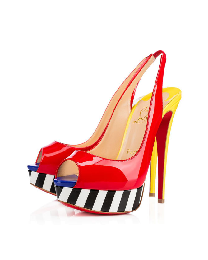 this Christian Louboutin Lady Peep Sling 150 mm – Shoes Post