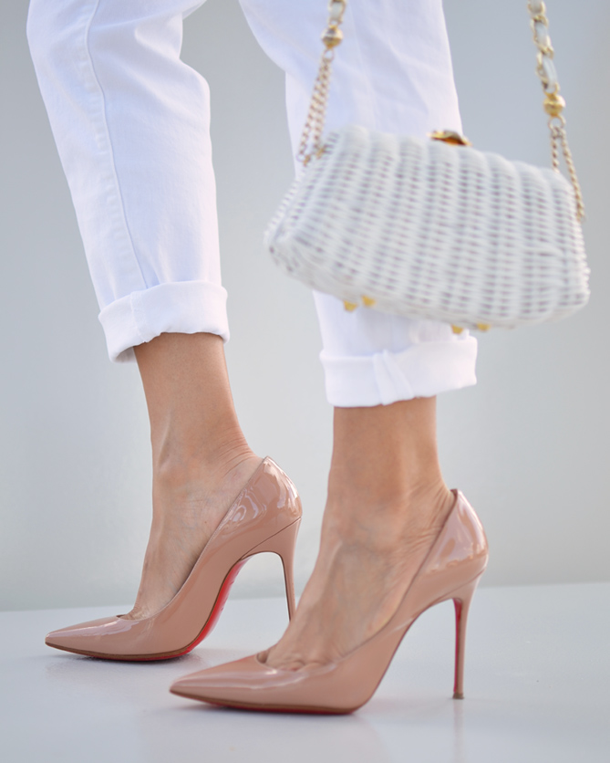 Christian Louboutin Decollete Ombre Patent Leather Pump — Otra Vez Couture  Consignment