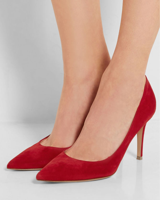 GIANVITO ROSSI Suede pump – Shoes Post