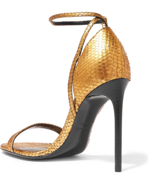 TOM FORD Python sandals – Shoes Post