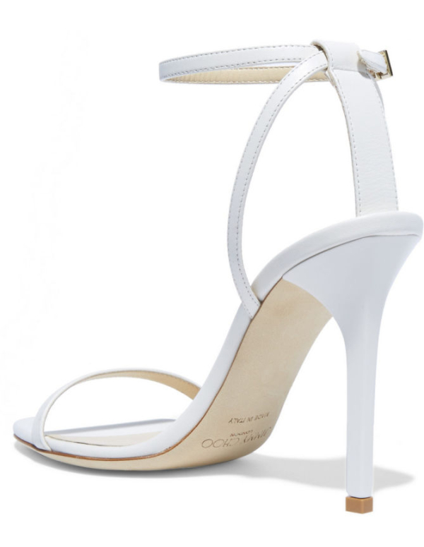 JIMMY CHOO Minny leather sandals – Shoes Post