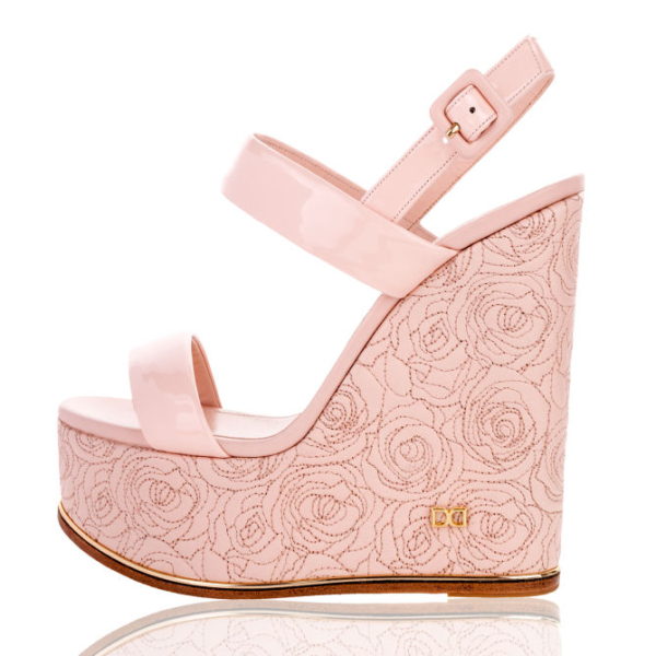 DUKAS Wedge Roses – Shoes Post