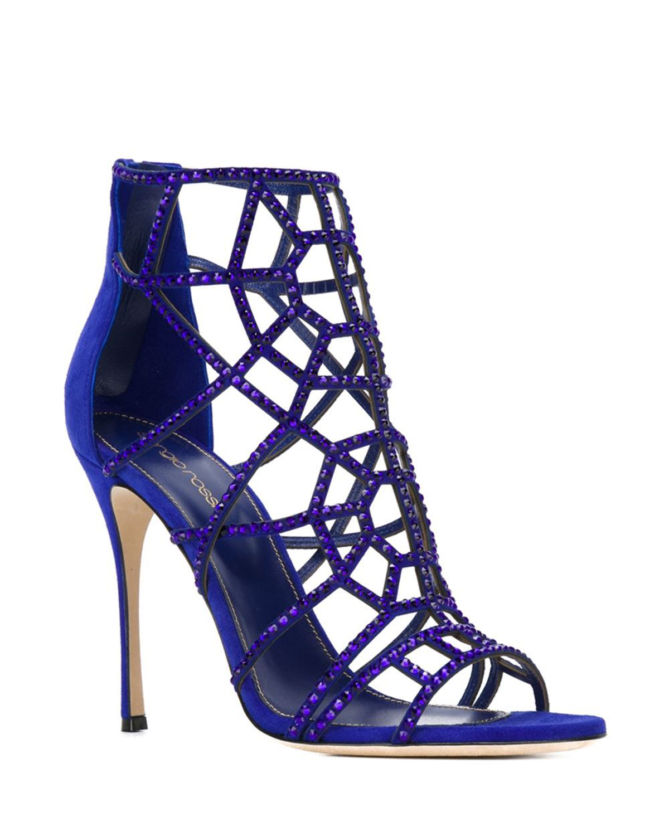 SERGIO ROSSI Laser Cut Detail Sandals – Shoes Post