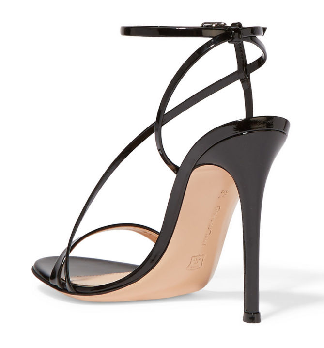 GIANVITO ROSSI Patent-leather sandals – Shoes Post