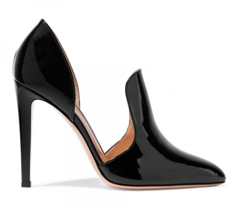 gianvito rossi hologram pointed ankle pumps