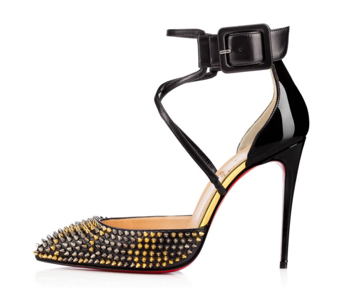 Christian Louboutin Suzanna Spikes Leopard 100 mm – Shoes Post