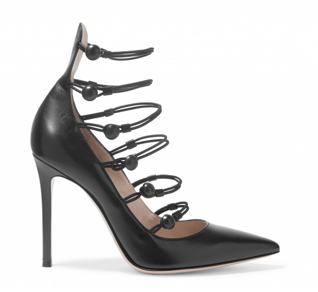 GIANVITO ROSSI Cutout leather pumps – Shoes Post