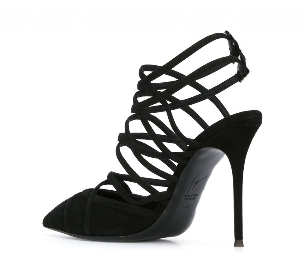 GIUSEPPE ZANOTTI DESIGN caged stiletto sandals – Shoes Post