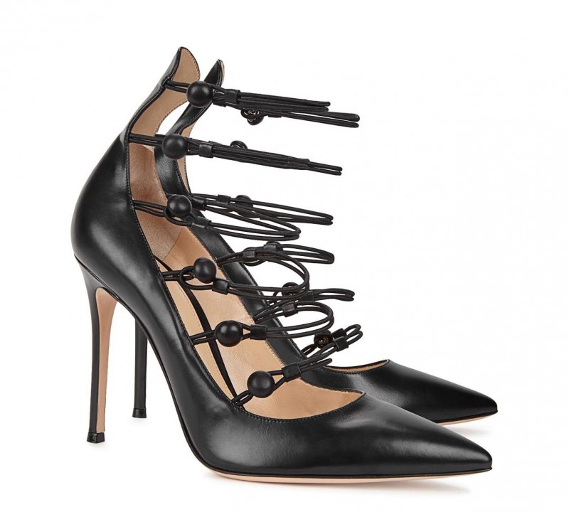 GIANVITO ROSSI Marquis black leather pumps – Shoes Post