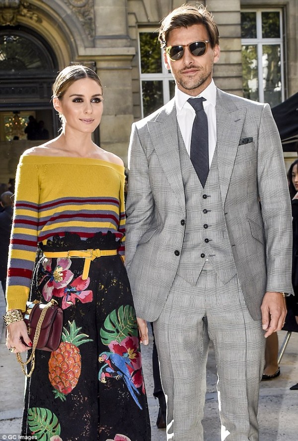 Olivia Palermo Is the Epitome of Chic in Pattern-on-Print Pairing at ...