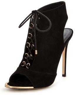 Nicole’s peep-toe ankle boots – Shoes Post