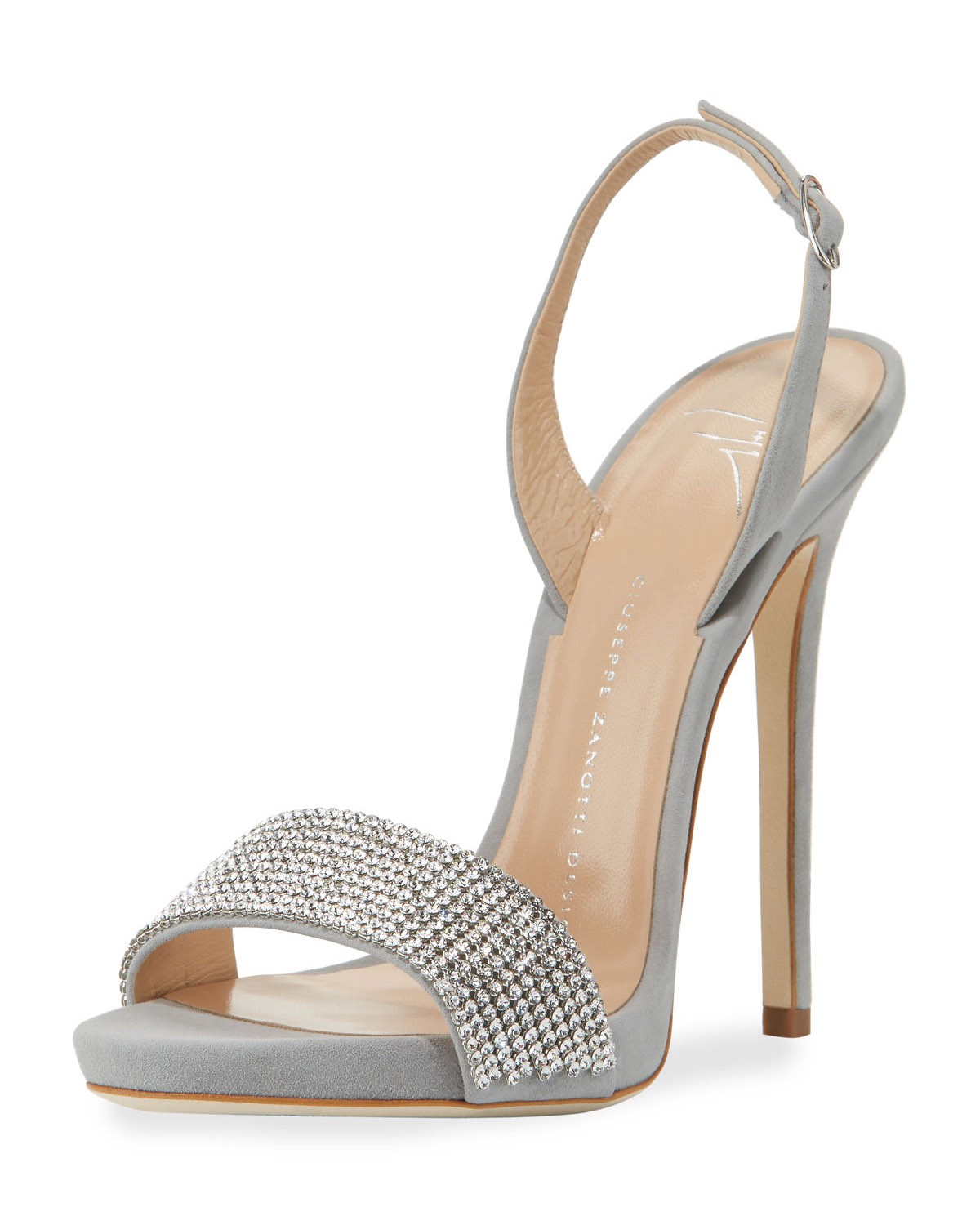 Giuseppe Zanotti Coline Crystal Slingback Sandal – Shoes Post