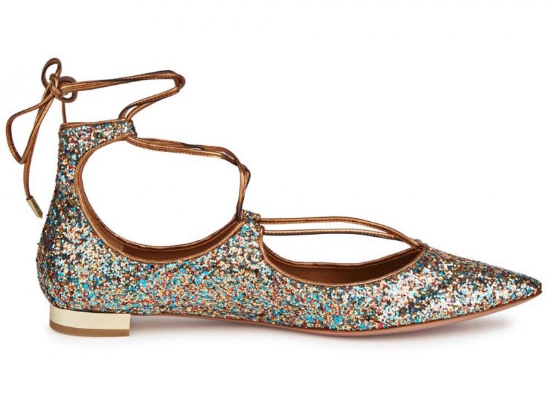 aquazzura christy flats
