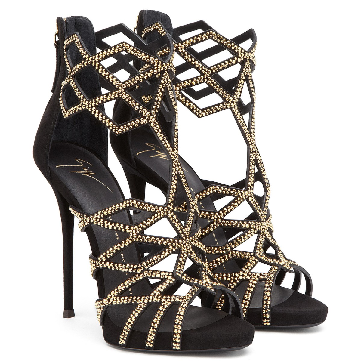 Giuseppe Zanotti Design GOLD RAQUEL – Shoes Post