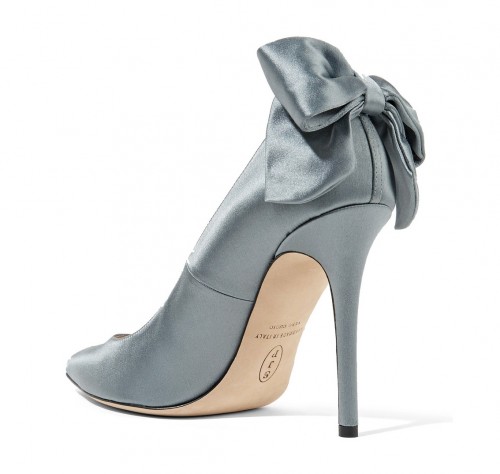 sjp lucille satin bow pump