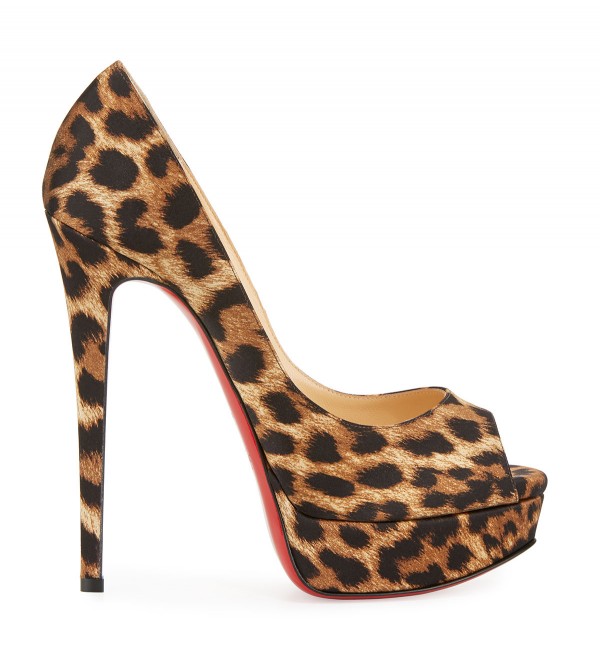 louboutin leopard print heels