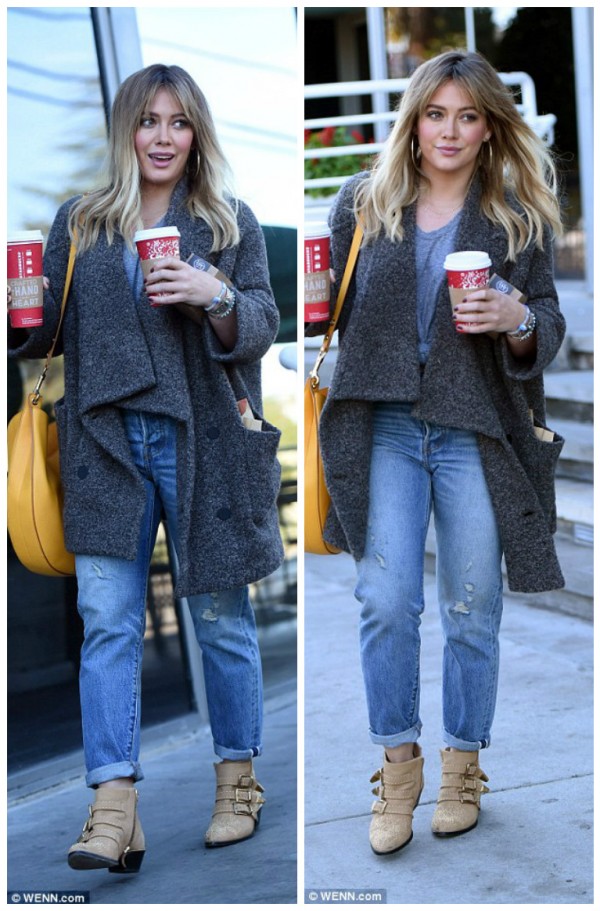 You need a pair of Chloe boots to look as good as Hilary Duff – Shoes Post