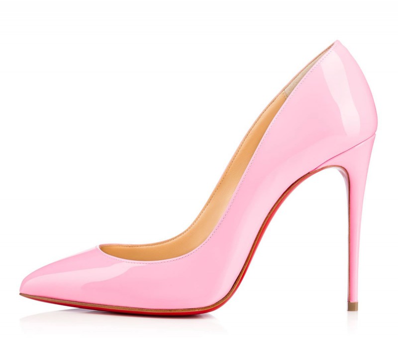 Christian Louboutin Pigalle Follies, Light Pink – Shoes Post
