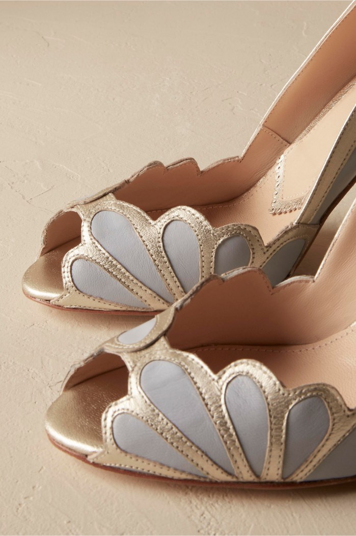 BHLDN Isabella Scalloped Heels – Shoes Post