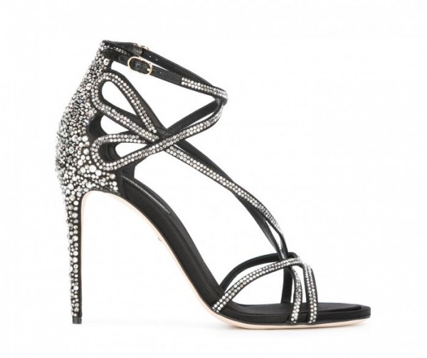 DOLCE & GABBANA rhinestone sandals – Shoes Post