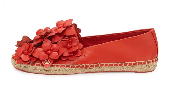 Tory Burch Blossom Leather Espadrille Flat – Shoes Post