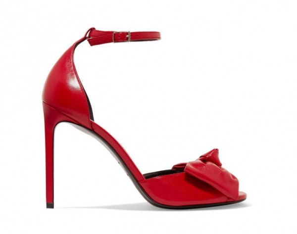 saint laurent bow heels