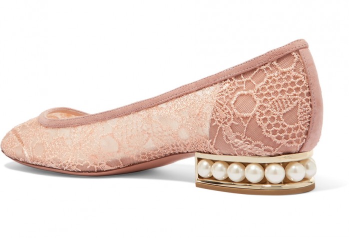 NICHOLAS KIRKWOOD Casati faux pearl-embellished sandals · VERGLE