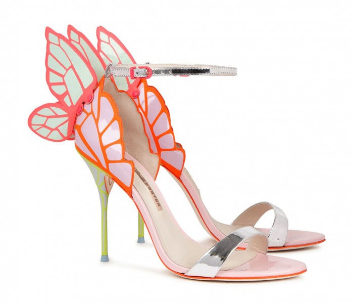 SOPHIA WEBSTER Chiara winged leather sandals – Shoes Post