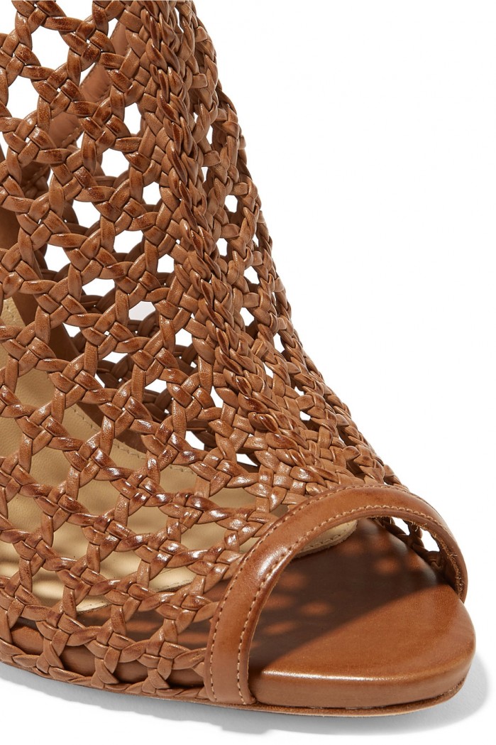 ALEXANDRE BIRMAN Woven leather sandals – Shoes Post